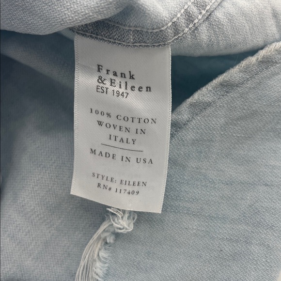 Frank & Eileen Barry Women’s Classic Button-Up Shirt casual cotton - Picture 7 of 9